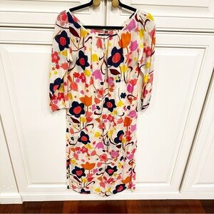 Antik Batik Women’s Floral Resortwear Swim Coverup Mumu Midi Dress Cotton Caftan